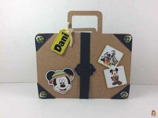 Convite - Safari do Mickey