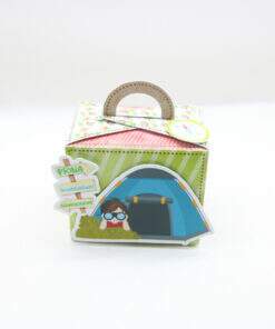 Caixa Cute Acampamento