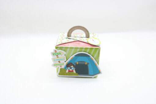 Caixa Cute Acampamento