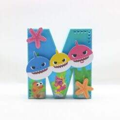 Letras 3d Baby Shark