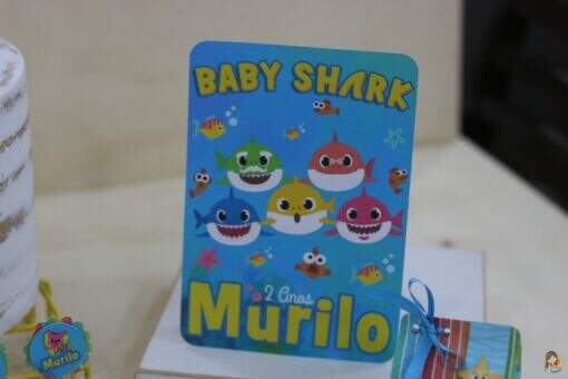 Kit Só um Bolinho Baby Shark - Imagem 4
