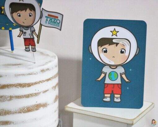 Kit só um Bolinho Astronauta - Imagem 5