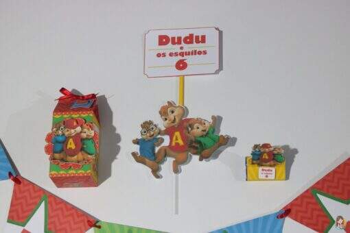 Kit Só Um Bolinho Alvin e os Esquilos - Imagem 3