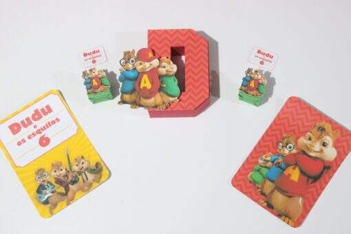 Kit Só Um Bolinho Alvin e os Esquilos - Imagem 6