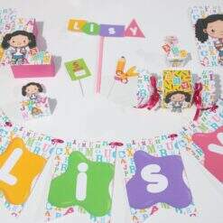 Kit festa ABC só um bolinho