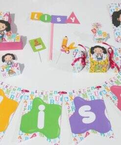 Kit festa só um bolinho ABC