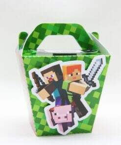 Caixa Sushi com Alça Minecraft