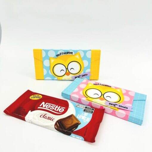 Caixa Barra de Chocolate para o Dia dos Professores - Imagem 3