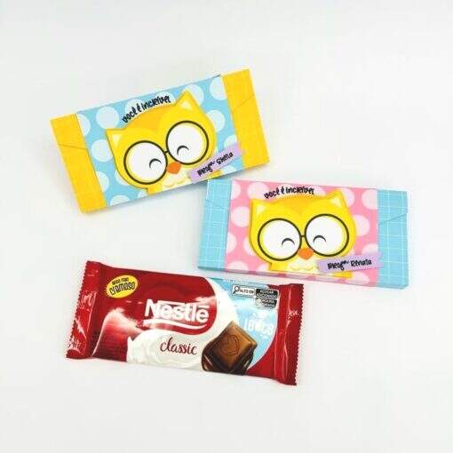Caixa Barra de Chocolate para o Dia dos Professores - Imagem 2