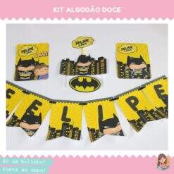 Kit só um Bolinho Algodão Doce