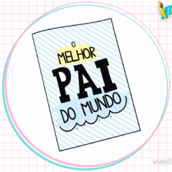 Álbum de Figurinhas Dia dos Pais