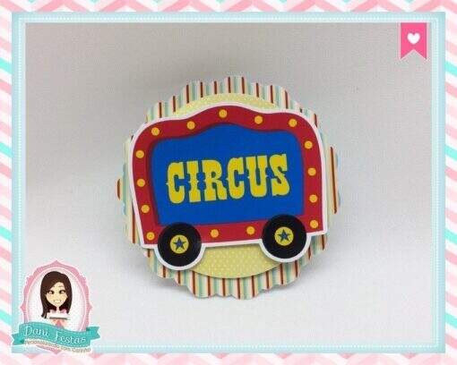 Aplique Multiuso  Circo - Imagem 2