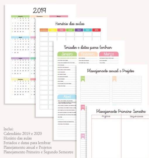 Planner educação infantil - Imagem 2