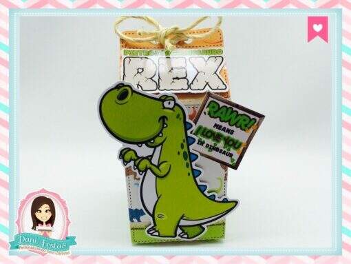 Caixa Milk Dinossauros - Imagem 3