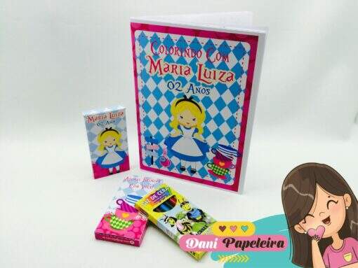 Kit de Colorir Alice no País das Maravilhas - Imagem 3