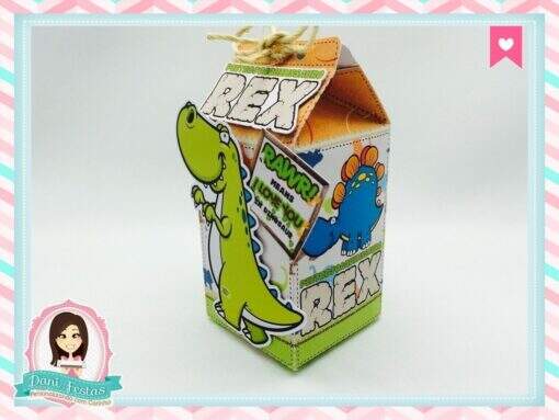 Caixa Milk Dinossauros - Imagem 4