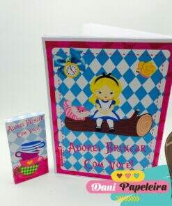 Kit de Colorir Alice no País das Maravilhas