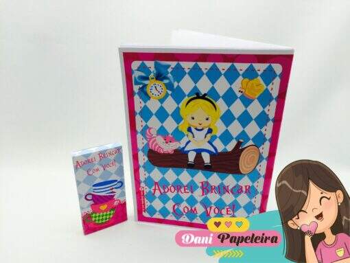 Kit de Colorir Alice no País das Maravilhas