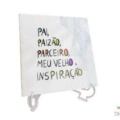Azulejo Personalizado Dia dos Pais