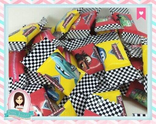 Balinha Personalizada Carros Disney