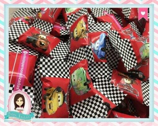 Balinha Personalizada Carros Disney - Imagem 3