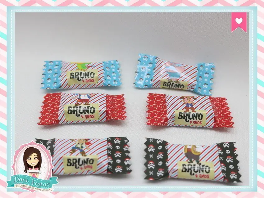 Balinha Personalizada Jake e os Piratas - Imagem 2