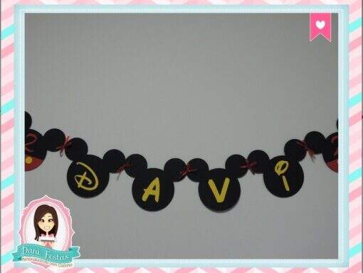 Bandeirola Mickey Mouse - Imagem 3