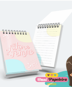 Bloquinho Personalizado Dia das Mulheres