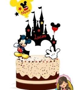Topo de Bolo Mickey
