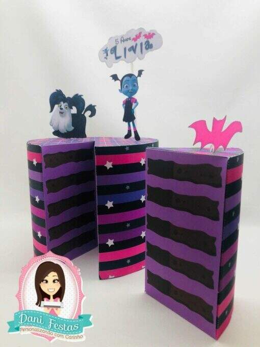 Bolo de Papel Vampirina