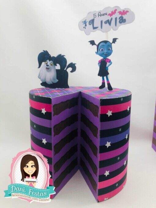 Bolo de Papel Vampirina - Imagem 2