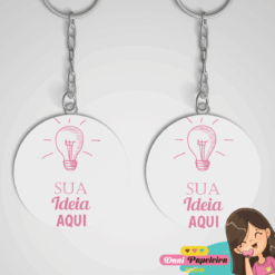 Button Chaveiro Dupla Face