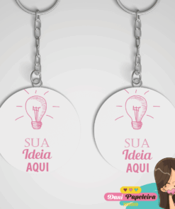 Button Chaveiro Dupla Face