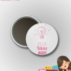 Button Imã de Geladeira