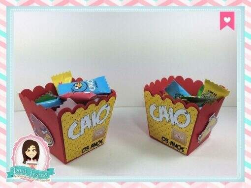 Cachepô Com Bala Personalizada Angry Birds
