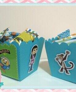 Cachepô Com Bala Personalizada Peixonauta