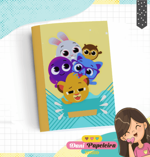 Caderno brochura personalizado