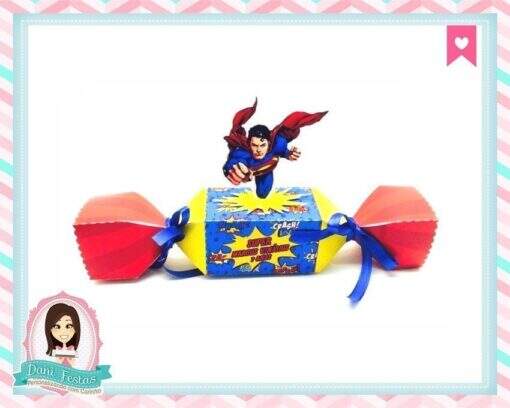 Caixa Bala - Super Homem