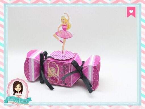 Caixa Bala Barbie - Imagem 2