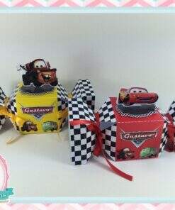 Caixa Bala Carros Disney