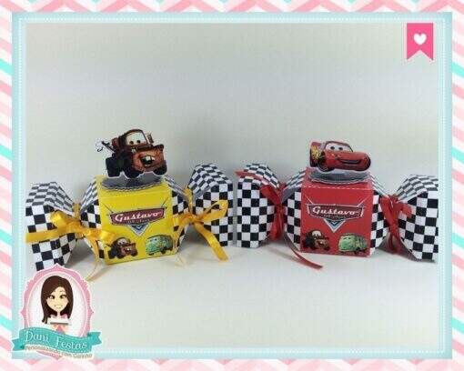 Caixa Bala Carros Disney - Imagem 2