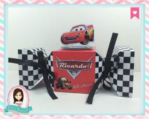 Caixa Bala Carros Disney - Imagem 4