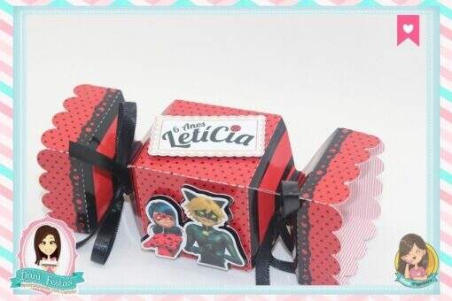 Caixa Bala  Ladybug - Imagem 2