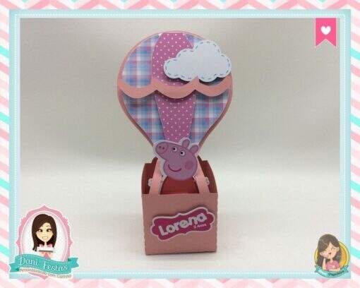 Caixa Balão  Peppa Pig - Imagem 2