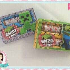 Caixa Baton Dupla  Minecraft
