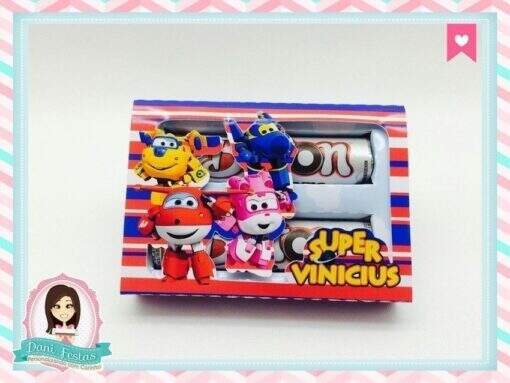 Caixa Baton Dupla  Super Wings - Imagem 2