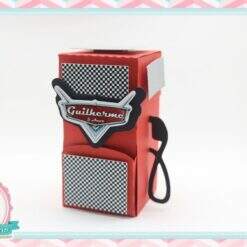 Caixa Bomba de Gasolina Carros Disney