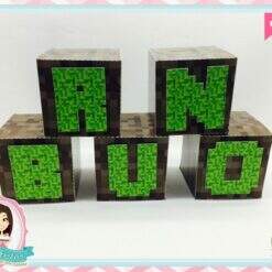 Caixa Cubo  Minecraft