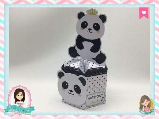 Caixa Flor - Panda - Imagem 2