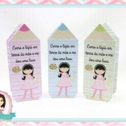 Caixa Lápis Aquarela